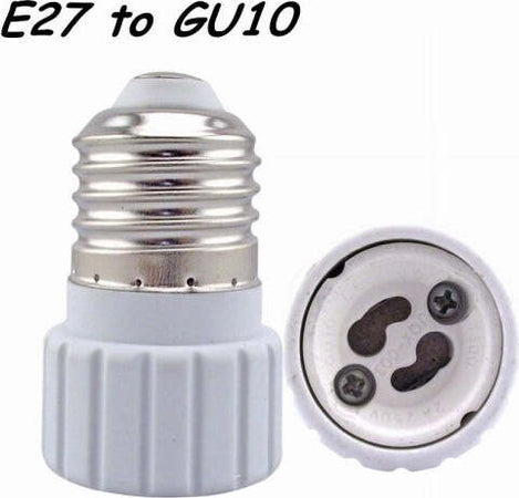 10 Pz. Adattatore Portalampade Da E27 A E14 Da E14 A E27 /gu10/b22  Trade Shop italia - Napoli, Commerciovirtuoso.it