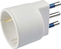 Adattatore Presa Spina Grande, 16A e Presa Standard Tedesca Poly Pool Fai da te/Materiale elettrico/Multiprese Scontolo.net - Potenza, Commerciovirtuoso.it