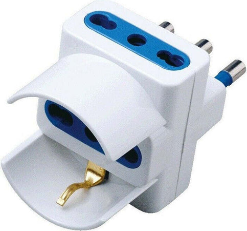 Adattatore Riduttore Tripla Presa Bipasso Con Shuko Tedesca Spina Grande 16a Casa, arredamento e bricolage > Materiale Elettrico > Multiprese e Avvolgicavo Trade Shop italia - Napoli, Commerciovirtuoso.it