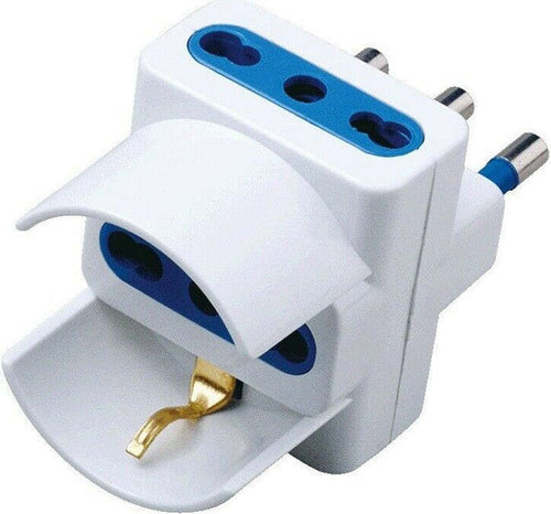 Adattatore Riduttore Tripla Presa Bipasso Con Shuko Tedesca Spina Grande 16a Casa, arredamento e bricolage > Materiale Elettrico > Multiprese e Avvolgicavo Trade Shop italia - Napoli, Commerciovirtuoso.it
