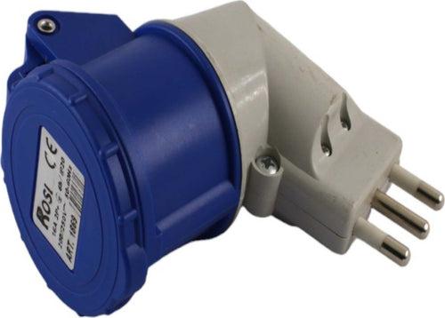 Adattatore-riduzione-industriale-spina-16a-+-presa-CEE-16A-220V-IP44-Rosi
