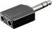 ADATTATORE SDOPPIATORE AUDIO STEREO MASCHIO JACK 6,35MM + 2 JACK FEMMINA 6,35MM Elettronica/Informatica/Accessori/Adattatori/Adattatori maschio/femmina Trade Shop italia - Napoli, Commerciovirtuoso.it