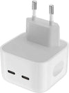 Adattatore-Smartphone-Doppia-Ricarica-Caricatore-35W-Alimentatore-Presa-USB-CtoC