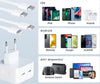 Adattatore-Smartphone-Doppia-Ricarica-Caricatore-35W-Alimentatore-Presa-USB-CtoC