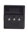 Adattatore Spina 2p+t 10a 2 Presa 10a 2p+t 1 Presa Ita 10a/schuko 16a Nero 83042
