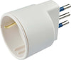 Adattatore Spina Piccola 10 A e Presa Tedesca, 1 Pezzo, Bianco Poly Pool PP0433 Fai da te/Materiale elettrico/Multiprese Scontolo.net - Potenza, Commerciovirtuoso.it