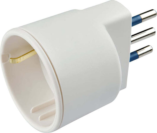 Adattatore Spina Piccola 10 A e Presa Tedesca, 1 Pezzo, Bianco Poly Pool PP0433 Fai da te/Materiale elettrico/Multiprese Scontolo.net - Potenza, Commerciovirtuoso.it