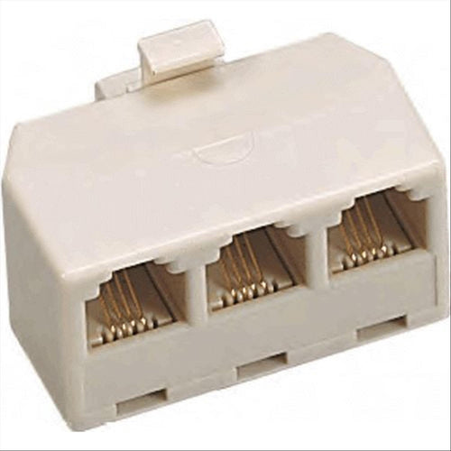 Adattatore telef. 1 sp. 3 pr.