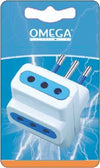 Adattatore Triplo 3 Prese P11 10A 2P+T Con Spina S11 10A Con Alveoli Di Protezione Fai da te/Materiale elettrico/Multiprese Non solo alimenti - Albano Laziale, Commerciovirtuoso.it