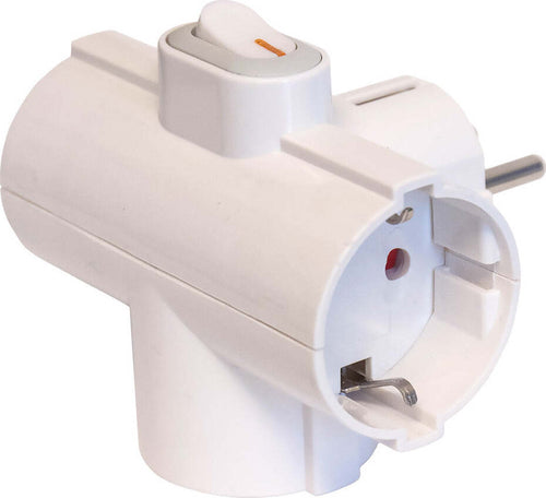 ADATTATORE-TRIPLO-SALVASPAZIO-spina-2P+T-16A-Fanton