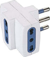 Adattatore Triplo Spina Grande 16 A e 3 Prese Bivalenti Bianco Poly Pool PP0452 Fai da te/Materiale elettrico/Multiprese Scontolo.net - Potenza, Commerciovirtuoso.it
