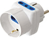 Adattatore-Triplo-Spina-Schuko-a-Prese-Bipasso-con-Schuko-Bianco-Techly
