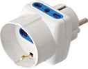 Adattatore-Triplo-Spina-Schuko-a-Prese-Bipasso-con-Schuko-Bianco-Techly