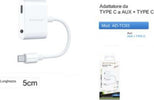 Adattatore Type-c A Entrata Aux +type C Ricarica Cuffie Audio Smartphone Ad-tc03 Elettronica e telefonia > Telefonia Fissa e Mobile > Accessori Smartphone > Cavi Smartphone Trade Shop italia - Napoli, Commerciovirtuoso.it