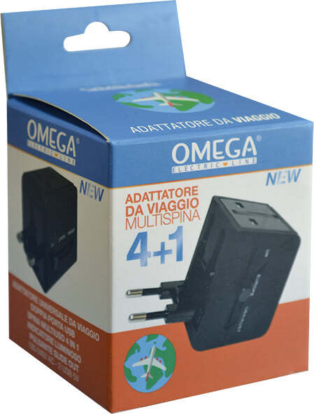 Adattatore Universale Da Viaggio Us Eu Au Uk Con Doppia Porta Usb Con Indicatore Luminoso. Elettronica/Accessori di alimentazione elettrica/Adattatori da viaggio Non solo alimenti - Albano Laziale, Commerciovirtuoso.it