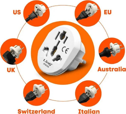 Adattatore Viaggio Spina Universale Da Presa Ue Tipo C A Regno Unito Tipo G Atq2355 Fai da te/Materiale elettrico/Prese elettriche ed accessori/Spine intelligenti e telecomandate Trade Shop italia - Napoli, Commerciovirtuoso.it
