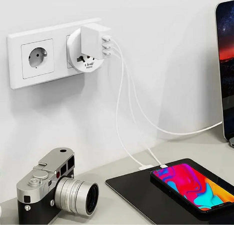Adattatore Viaggio Spina Universale Da Presa Ue Tipo C A Regno Unito Tipo G Atq2355 Fai da te/Materiale elettrico/Prese elettriche ed accessori/Spine intelligenti e telecomandate Trade Shop italia - Napoli, Commerciovirtuoso.it