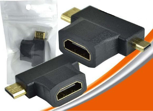 Adattatore Video Convertire Spina Hdmi Femmina A Mini E Micro Hdmi Maschio Hf-103 Elettronica/Informatica/Accessori/Adattatori/Adattatori DVI-HDMI Trade Shop italia - Napoli, Commerciovirtuoso.it