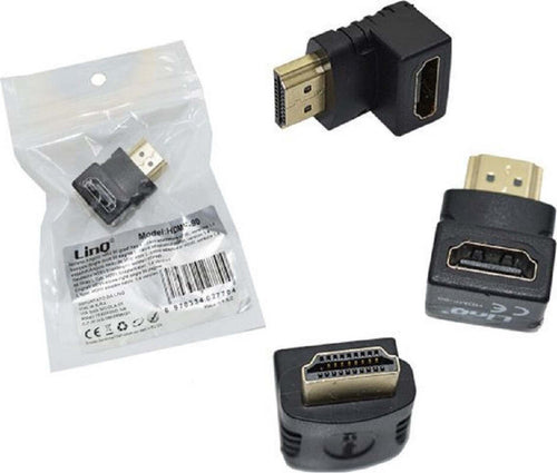 Adattatore Video Da Hdmi Maschio A Hdmi Femmina 90?gradi Angolare Destro Hdmf-90 Elettronica/Informatica/Accessori/Cavi e accessori/Cavi/Cavi HDMI Trade Shop italia - Napoli, Commerciovirtuoso.it