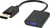 Adattatore Video da uscita DisplayPort a ingresso VGA - Display Port to VGA - No al contrario