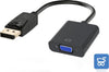 Adattatore Video da uscita DisplayPort a ingresso VGA - Display Port to VGA - No al contrario