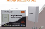 ADATTATORE WIRELESS WI-FI AMPLIFICATORE ANTENNA 36DBi 150Mbps Wi-CD001  Trade Shop italia - Napoli, Commerciovirtuoso.it