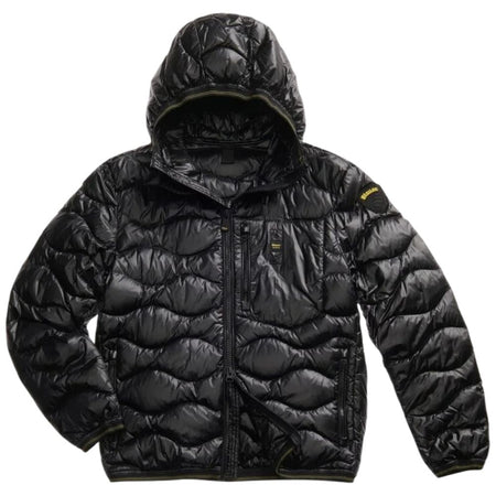 Baluer piumino nero in piuma Wave 25WBLUC02080