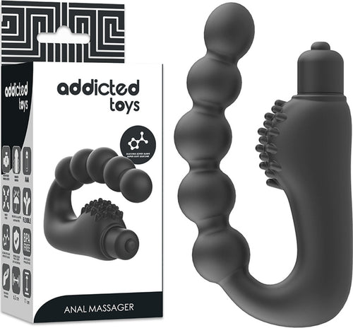 Addicted Toys Anal Plug Massager Vibratore Con Stimolatore Anale Prostatico Vibrante Salute e cura della persona/Erotismo e contraccezione/Sex toys/Vibratori/Vibratori anali e per perineo Kondorama - Martinsicuro, Commerciovirtuoso.it