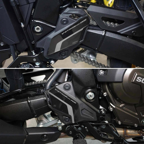Adesivi-3D-compatibili-con-Suzuki-V-Strom-800RE-Protezioni-Battitacco-per-moto