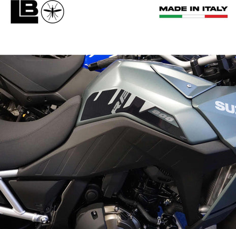 Adesivi-3D-compatibili-con-Suzuki-V-Strom-800RE-Protezioni-laterali-serbatoio