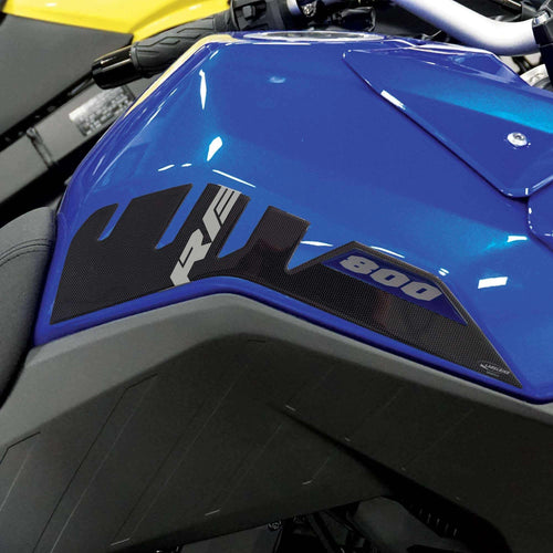 Adesivi-3D-compatibili-con-Suzuki-V-Strom-800RE-Protezioni-laterali-serbatoio