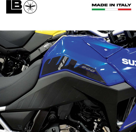 Adesivi-3D-compatibili-con-Suzuki-V-Strom-800RE-Protezioni-laterali-serbatoio