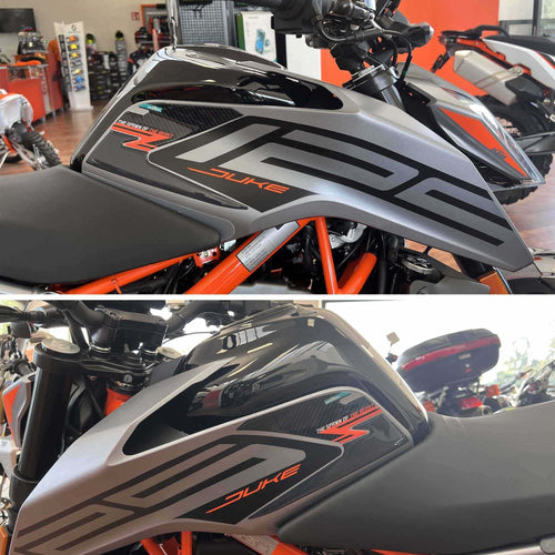 Adesivi-3D-laterali-per-serbatoio-moto-compatibili-con-Ktm-Duke-125-2021---2022