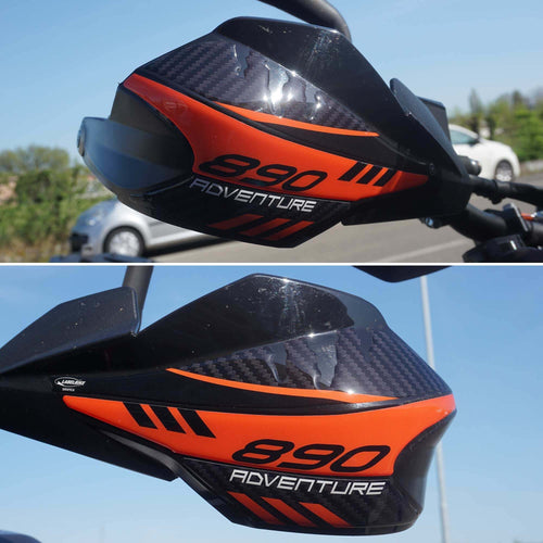 Adesivi-3D-Protezione-Paramani-moto-compatibile-con-KTM-890-Adventure-2021-2022