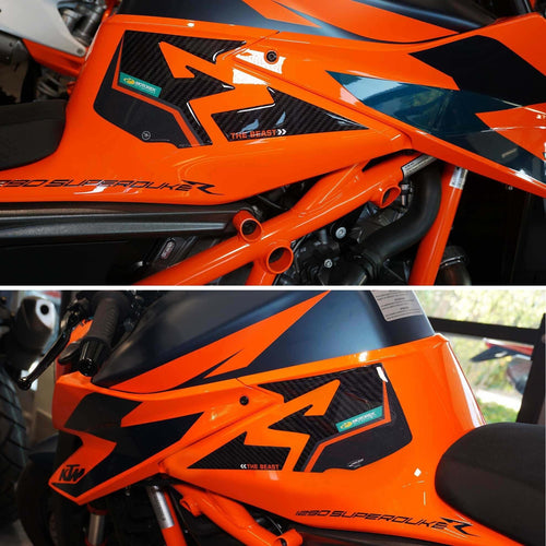 Adesivi-3D-Protezioni-laterali-moto-compatibili-con-KTM-1290-Super-Duke-R-2021