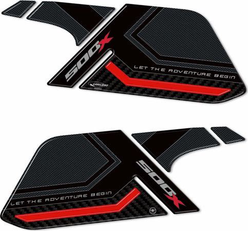 Adesivi-3D-Protezioni-Laterali-serbatoio-compatibili-con-Honda-CB500X-2022-2023