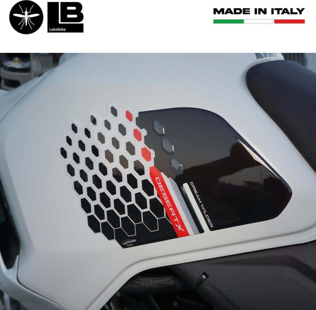 Adesivi-3D-Protezioni-laterali-serbatoio-moto-compatibili-con-Ducati-DesertX