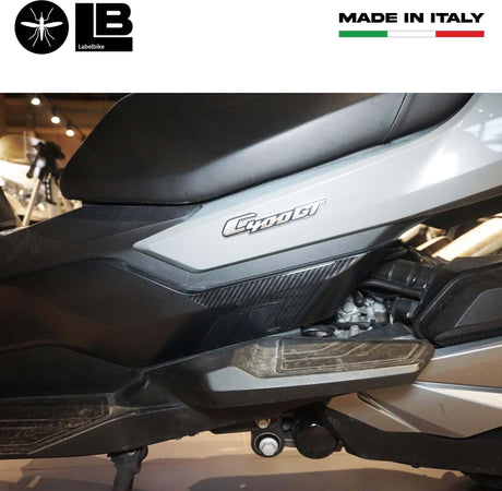 Adesivi-3D-Protezioni-pedane-poggiapiedi-scooter-compatibili-con-BMW-C400GT