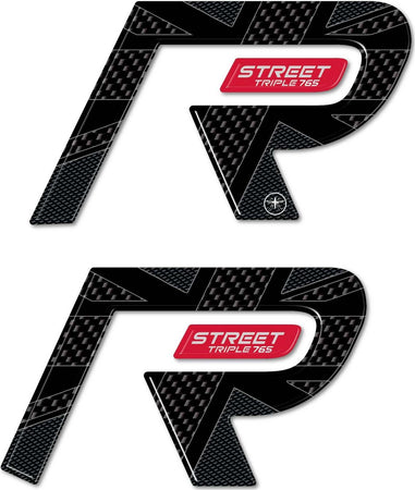 Adesivi-3D-protezioni-serbatoio-compatibili-con-Triumph-Street-Triple-765-R-2023
