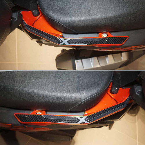 Adesivi-gel-3D-Maniglie-con-BAULETTO-compatibili-con-Kymco-DTX-360-125-300-350