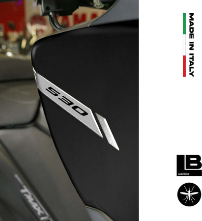 ADESIVI-gel-3D-PARASPIGOLI-CARENE-scooter-compatibili-YAMAHA-TMAX-530-2017-2019