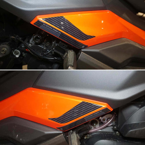 Adesivi-gel-3D-poggiapiedi-passeggero-compatibili-con-Kymco-DTX-360-125-300-350