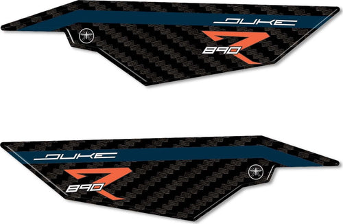 Adesivi-in-resina-3D-per-battitacco-moto-compatibili-con-KTM-890-Duke-R-2022-23