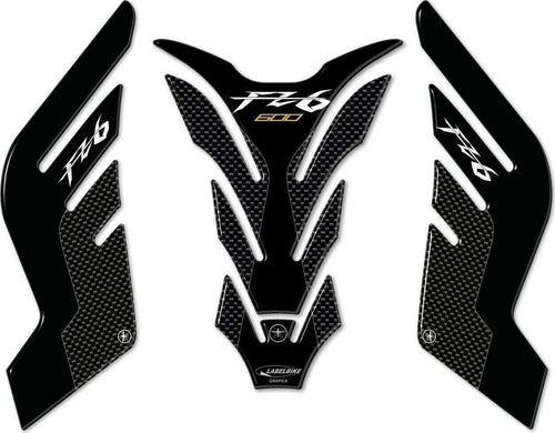 Adesivi-serbatoio-in-resina-stickers-3D-per-moto-compatibili-Yamaha-FZ6-carbon