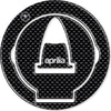 ADESIVI/STICKERS-3D-CARBONIO-TAPPO-SERBATOIO-compatibile-x-MOTO-APRILIA-dal-2007
