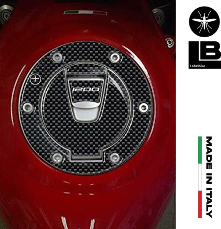ADESIVO-3D-CARBONIO-Tappo-Serbatoio-ELETTRONICO-per-MOTO-DUCATI-MULTISTRADA-1200
