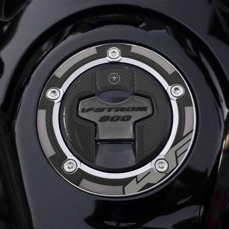 Adesivo-3D-compatibile-con-Suzuki-V-Strom-800RE-Protezione-tappo-serbatoio-moto