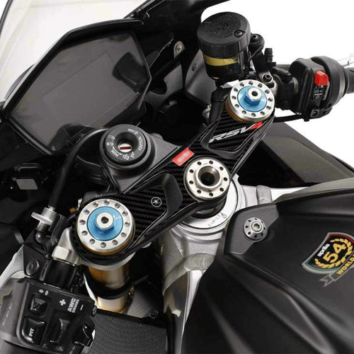Adesivo-3D-compatibile-Per-Moto-Aprilia-Rsv4-Protezione-Piastra-Forcella-Sterzo