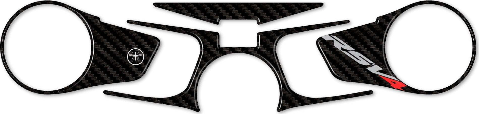 Adesivo-3D-compatibile-Per-Moto-Aprilia-Rsv4-Protezione-Piastra-Forcella-Sterzo