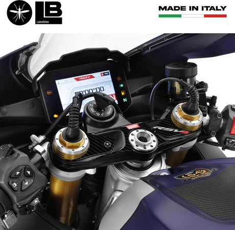 Adesivo-3D-compatibile-Per-Moto-Aprilia-Rsv4-Protezione-Piastra-Forcella-Sterzo